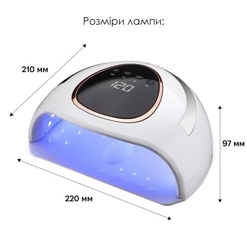 Лампа для манікюру SML K2 146 Вт 48led White Лампа для манікюру SML K2 146 Вт 48led White