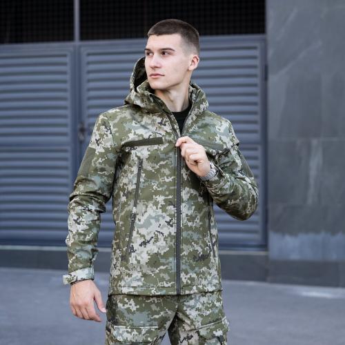 Куртка чоловіча демісезонна Pobedov Motive 309440 XL Піксель (00000005625) Куртка чоловіча демісезонна Pobedov Motive 309440 XL Піксель (00000005625)