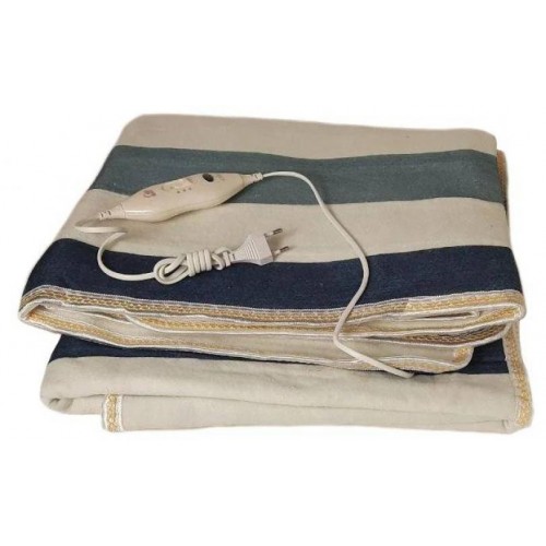 Електропростирадло-покривало Warm Too Stripes 150х180 см Різнокольоровий CPK 7420 Електропростирадло-покривало Warm Too Stripes 150х180 см Різнокольоровий CPK 7420