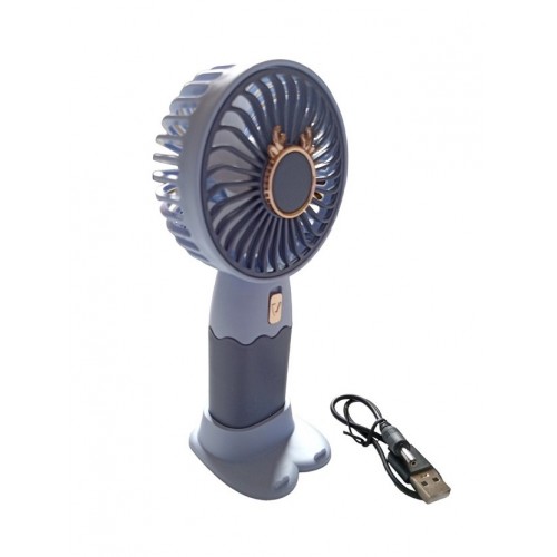 Вентилятор ручний акумуляторний Mini Fan ZB088C USB Фіолетово-бузковий
