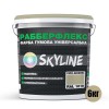Фарба гумова супереластична надстійка «РабберФлекс» SkyLine Сіро-бежева RAL 1019 6 кг
