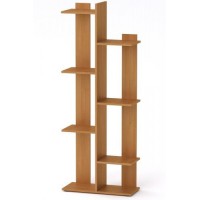 Стелаж-полиця Компанит П 29 61,7х27,6х160,7 см вільха Стелаж-полиця Компанит П 29 61,7х27,6х160,7 см вільха