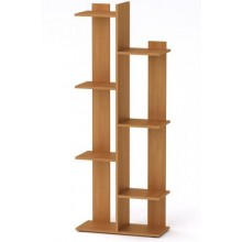Стелаж-полиця Компанит П 29 61,7х27,6х160,7 см вільха