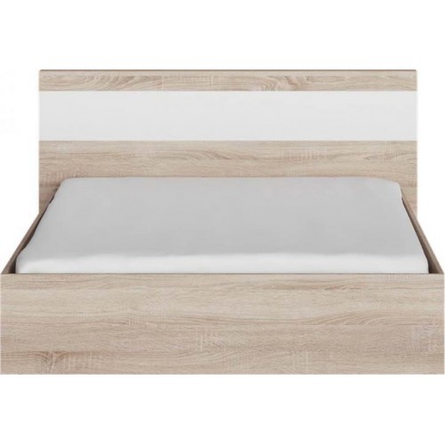 Ліжко Соната Еверест 140х200 Сонома з білим (psg_UK-6415014) Ліжко Соната Еверест 140х200 Сонома з білим (psg_UK-6415014)