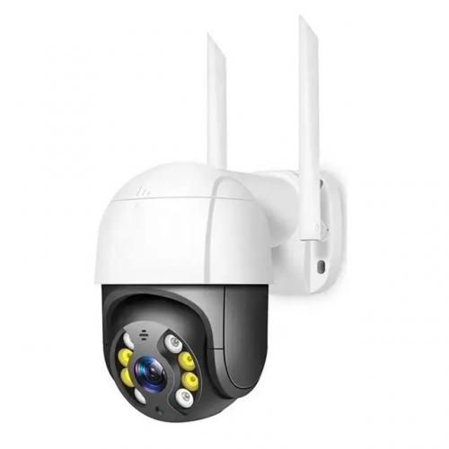 IP камера відеоспостереження RIAS Ai08 Wi-Fi PTZ 3MP вулична з віддаленим доступом White-Black (3_02495) IP камера відеоспостереження RIAS Ai08 Wi-Fi PTZ 3MP вулична з віддаленим доступом White-Black (3_02495)