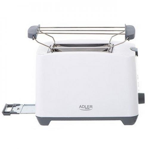 Тостер для хлібу Adler AD 3216 білий Тостер для хлібу Adler AD 3216 білий