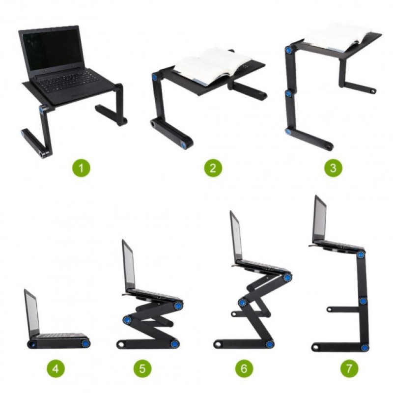 Столик для ноутбука ELaptop Table T8 Чорний (vd93238328)