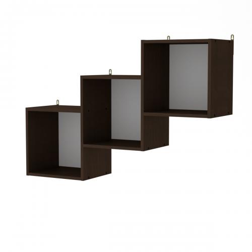 Полиця настінна Компанит П 3 Венге (Pol-114) Полиця настінна Компанит П 3 Венге (Pol-114)