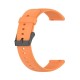 Ремінець силіконовий для годинника універсальний BeWatch HW 22 мм Помаранчевий