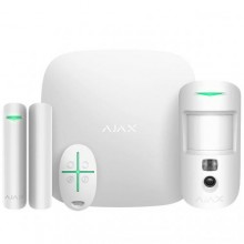 Комплект охоронної сигналізації Ajax StarterKit Cam Plus White