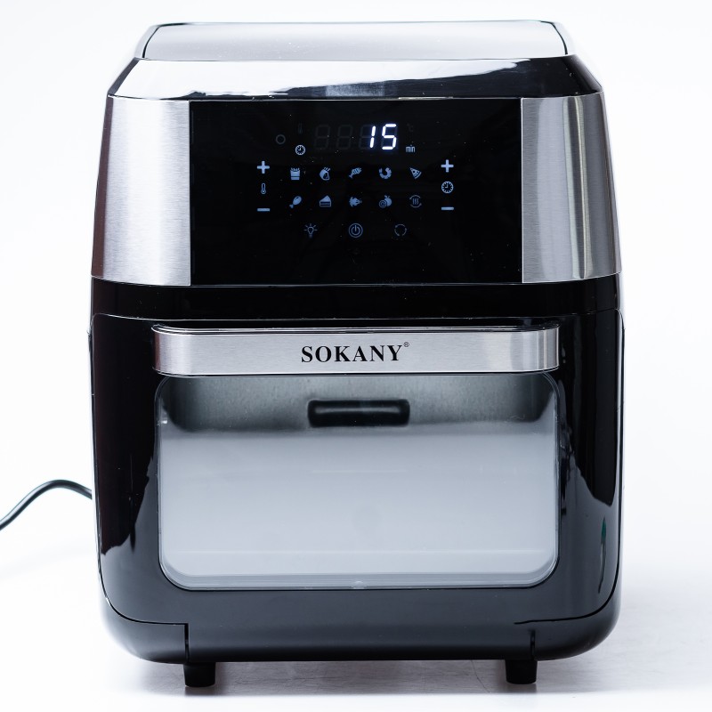 Аерогриль-фритюрниця Sokany SK-ZG-8029 на 12л чорний (SKZG8029)