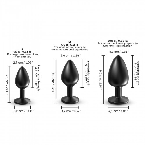 Анальна пробка Dorcel ONIX PLUG M