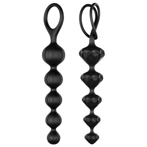 Анальні намисто 2 шт Satisfyer Beads Black 250*35 мм (SO2740) в інтернет супермаркеті PbayMarket!