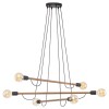 Люстра TK Lighting Helix Коричневий Чорний (TK4950)