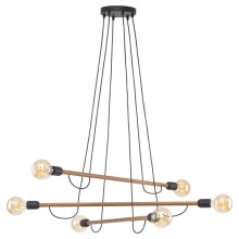Люстра TK Lighting Helix Коричневий Чорний (TK4950)