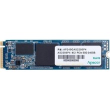 Накопичувач SSD 240GB Apacer AS2280P4 M.2 2280 PCIe 3.0 x4 3D TLC (AP240GAS2280P4-1)