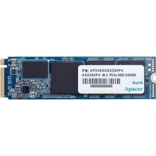 Накопичувач SSD 240GB Apacer AS2280P4 M.2 2280 PCIe 3.0 x4 3D TLC (AP240GAS2280P4-1) в інтернет супермаркеті PbayMarket!