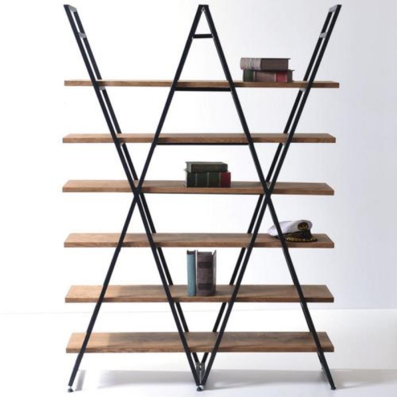 Стелаж для зберігання в стилі Loft NS-1729 1830x1300x350 мм Черный