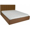 Ліжко двоспальне Richman Санам 180 х 190 см Флай 2213 A1 З підйомним механізмом та нішою для білизни Світло-коричневе