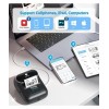 Принтер для термоетикеток Phomemo M110 Label Maker Сірий
