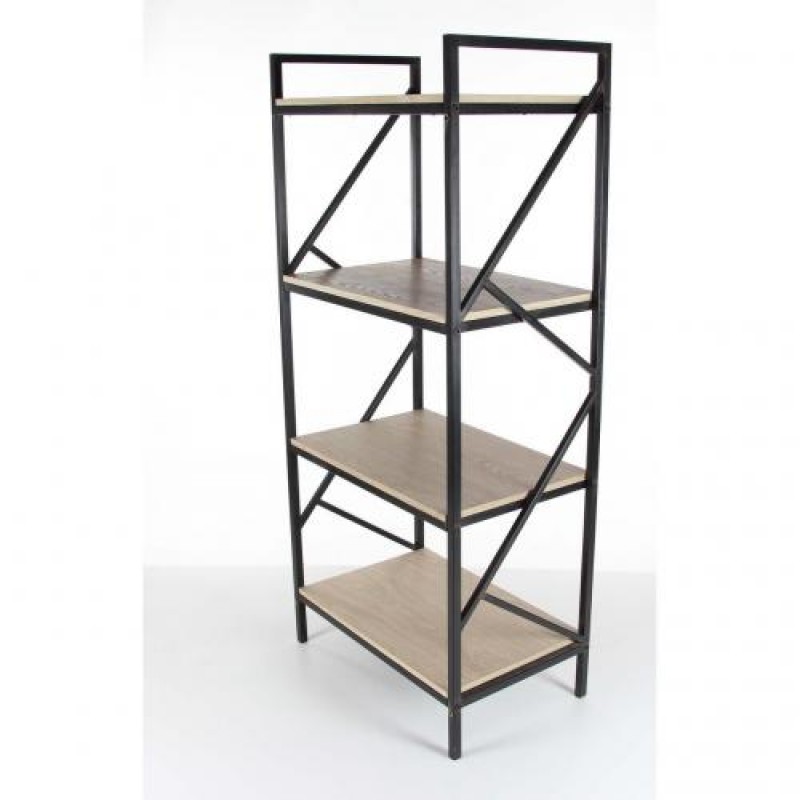 Стелаж для зберігання в стилі Loft NS-1687 1230x580x380 мм Черный