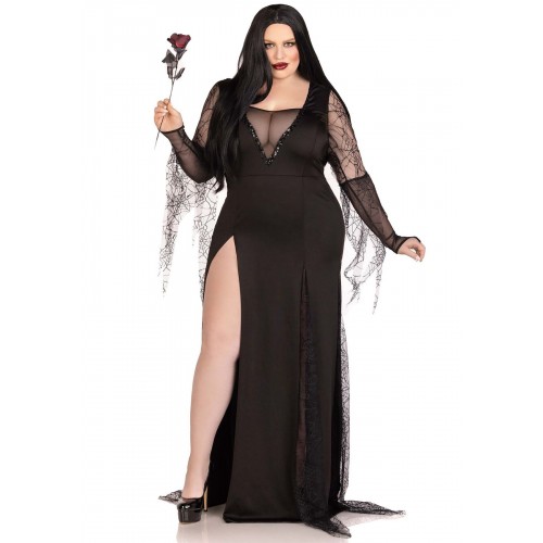 Еротичний костюм Мортіші Аддамс Leg Avenue Sexy Spooky Morticia 1X-2X в інтернет супермаркеті PbayMarket!