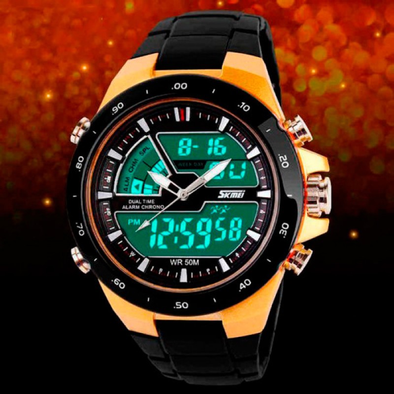 Спортивний годинник Skmei 1016 Black