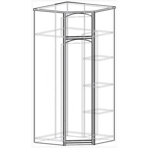 Шафа кутова Валенсія Меблі Сервіс Шафа кутова Валенсія Меблі Сервіс