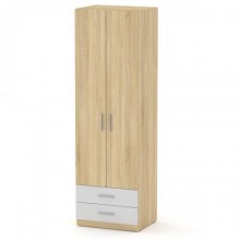 Шафа Компаніт 12 60х46.4х195 см Дуб сонома + білий
