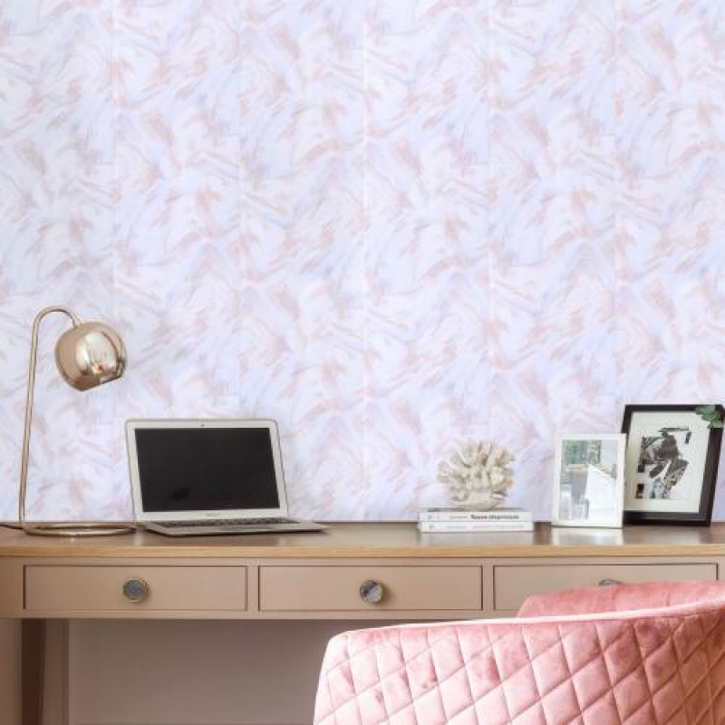 Панель ПВХ пластикова вагонка для стін та стелі Пастель D 06.29 Riko