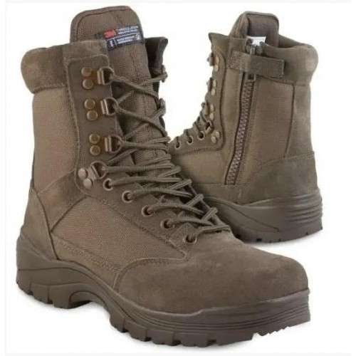 Тактичні черевики Mil-Tec Tactical side zip boot ykk 12822109 45 Коричневий (2062673295) Тактичні черевики Mil-Tec Tactical side zip boot ykk 12822109 45 Коричневий (2062673295)