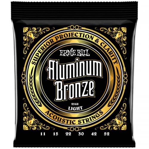 Струни для акустичної гітари Ernie Ball 2568 Light Acoustic Aluminum Bronze 11/52 Струни для акустичної гітари Ernie Ball 2568 Light Acoustic Aluminum Bronze 11/52