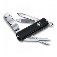 Швейцарський ніж Victorinox NailClip 580 65 мм 8 функцій Чорний (0.6463.3)