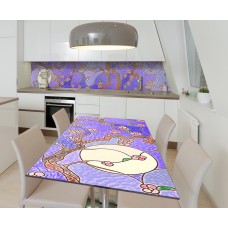 Наклейка вінілова на стіл Zatarga  