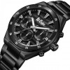 Наручний годинник чоловічий Lee Cooper Hit Black Чорний (3439)