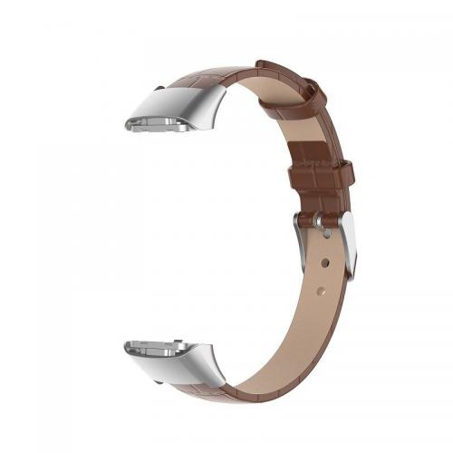 Ремінець Leather Strap для Samsung Galaxy Fit R370 Brown Ремінець Leather Strap для Samsung Galaxy Fit R370 Brown