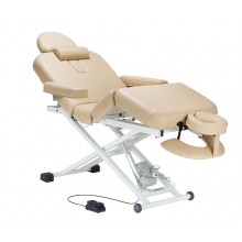 Стаціонарний електричний масажний стіл US MEDICA LUX Бежевий