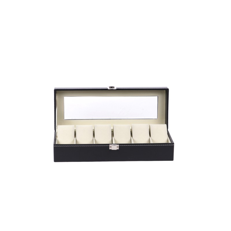 Скринька для зберігання годинників Craft 6PU.1/6 Чорний