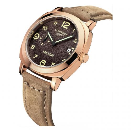 Годинник Megir Gold L.Brown MG1046 (ML1046GREBN-10N0) Годинник Megir Gold L.Brown MG1046 (ML1046GREBN-10N0)
