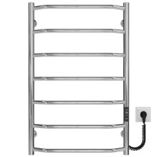 Рушникосушарка електрична Трапеція П7 500х800 Deffi Хром JD03 (C.TR.80.50.7.E.C.R.1)