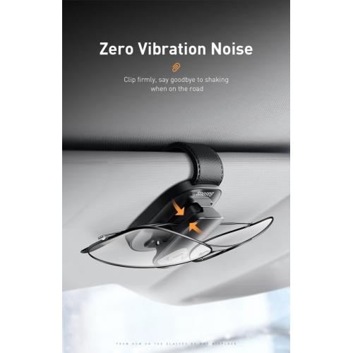 Автоутримувач для окулярів Baseus Platinum Eyewear Clip ACYJN-B01 на сонцезахисний козирок (Чорний) Автоутримувач для окулярів Baseus Platinum Eyewear Clip ACYJN-B01 на сонцезахисний козирок (Чорний)