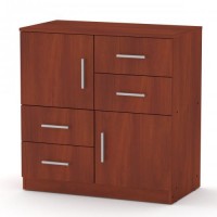 Комод Компаніт 2+4 Яблуня (84х45х85 см) Комод Компаніт 2+4 Яблуня (84х45х85 см)