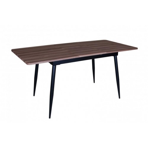 Стіл Max's furniture Денвер 75х120/160х75 см Вишня + Чорний Стіл Max's furniture Денвер 75х120/160х75 см Вишня + Чорний