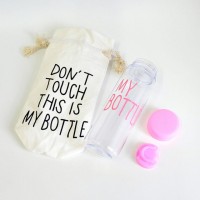 Пляшечка для води My Bottle у чохлі 500 мл Рожевий
