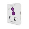 Вагінальні кульки з вібрацією Adrien Lastic Kegel Vibe Purple, діаметр 3,7 см в інтернет супермаркеті PbayMarket!