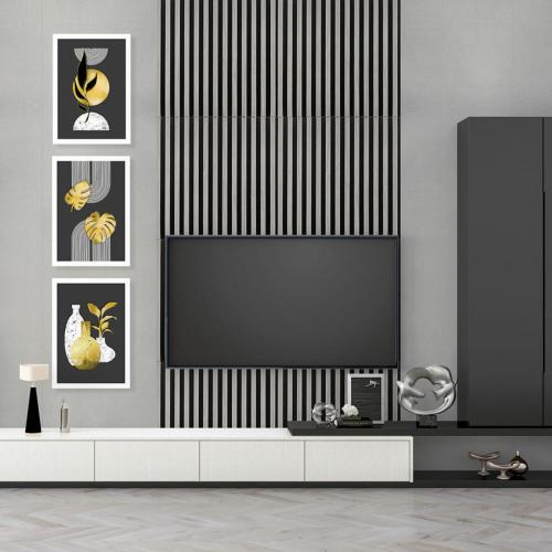 Панель-рейка Sticker Wall 665x665x5 мм Чорно-сірий (D) SW-00002532 Панель-рейка Sticker Wall 665x665x5 мм Чорно-сірий (D) SW-00002532