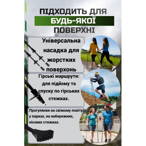 Палиці для скандинавської ходьби PowerPlay 9105 Sisu 80-135 см Black Gold Палиці для скандинавської ходьби PowerPlay 9105 Sisu 80-135 см Black Gold