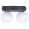 Стельовий світильник TK Lighting Bianca 24x19x15 см Біло-чорний (TK5682)