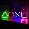 Настінний неоновий світильник нічник вивіска Angel PlayStation 42*13 см