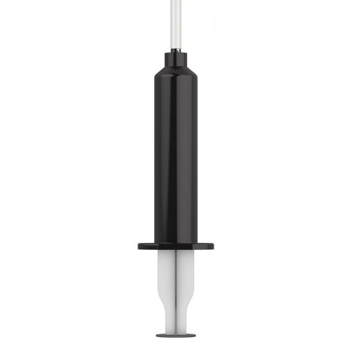 Фалоімітатор, що кінчає Strap-On-Me Dildo Cum Black, діаметр 3,6 см, силікон, насадка для страпону